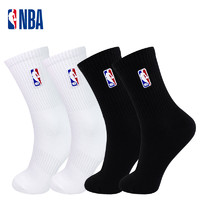 NBA 篮球运动袜子高筒纯色男士长袜跑步训练户外运动装备
