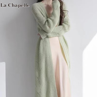 La Chapelle 女士针织开衫大衣