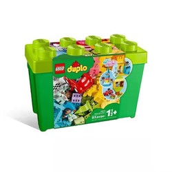 LEGO 乐高 正版LEGO乐高积木10914豪华缤纷桶得宝大颗粒1.5岁宝宝婴儿玩具