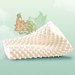 paratex 泰国原装进口护颈按摩枕94%天然乳胶含量两只装单个装枕头