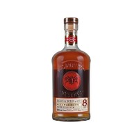 再降价：BACARDI 百加得 8年金朗姆酒 1000ml