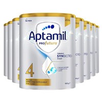 有券的上：Aptamil 爱他美 新西兰爱他美白金儿童配方奶粉4段900g3岁及以上*8罐