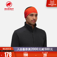 MAMMUT 猛犸象 Sertig男女同款轻便时尚防晒logo印花头带