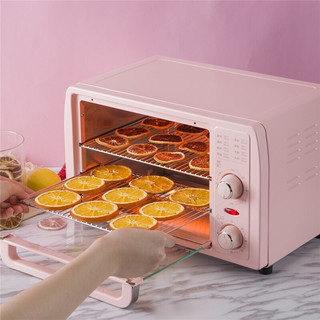 康佳（KONKA）电烤箱家用多功能迷你小烤箱 13L容量小型干果机烧烤机烘焙  KAO-T6