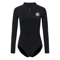 AXESEA 女子潜水服 ASEL-F1N121A-Bk 黑色 US2