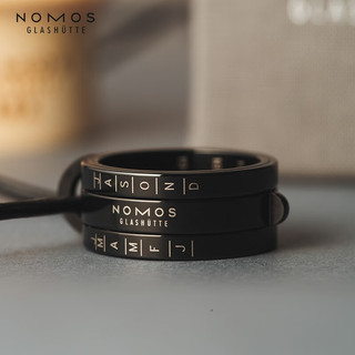 NOMOS 诺莫斯 手表Club系列738.S4手动上链机械德表男女极简约腕表送男友购物狂欢 黑色x东限定版日晷