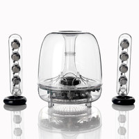 哈曼卡顿 水晶3代SoundSticks III有线电脑桌面音箱2.1低音炮音响