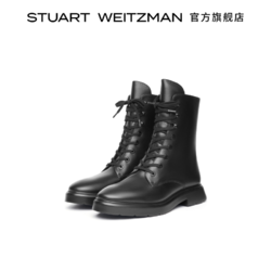 STUART WEITZMAN 斯图尔特·韦茨曼 SW MCKENZEE 秋冬机车马丁靴粗跟短靴女齿轮鞋