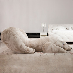 DEGAS 德加 翘臀北极熊懒人沙发椅客厅卧室设计师网红个性休闲单人躺椅