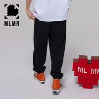 MLMRoutletsv MLMR冬季男女同款休闲裤街头运动潮流印花休闲裤子灰色长裤子男装