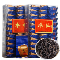 茶花深处 武夷山原产岩茶武夷水仙茶叶浓香型醇和袋装500g两盒装64小包