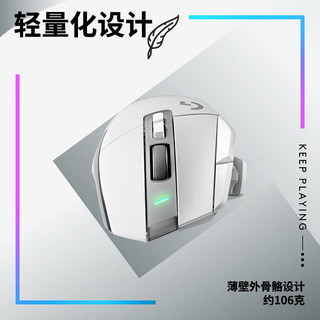 罗技G502 X PLUS LIGHTSPEED 无线游戏鼠标礼盒（白色）