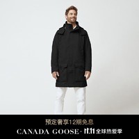 CANADA GOOSE Crew男士圆领风衣户外外套户外夹克 2409M 61 黑色 M
