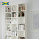 IKEA 宜家 BILLY毕利书架书柜 白色