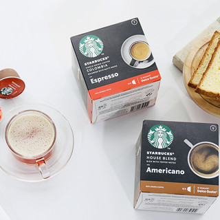 STARBUCKS 星巴克 多趣酷思 浓缩黑咖啡胶囊 3口味 12颗*5盒（特选综合12颗*2盒+VB美式大杯12盒*2盒+意式浓缩12颗）