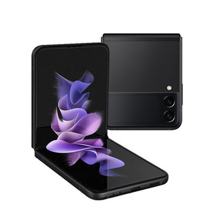SAMSUNG 三星 Galaxy Z Flip3 5G（SM-F7110）折叠屏 双模5G手机 立式交互体验IPX8防水8GB+128GB黑 陨石海岸