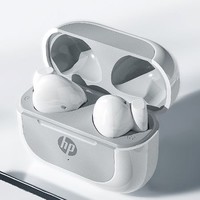 HP 惠普 H10D 半入耳式真无线动圈降噪蓝牙耳机 白色