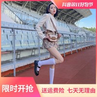 抖音超值购：BeLLE 百丽 玛丽珍鞋JK女鞋浅口春秋商场同款牛皮革Lolita小皮鞋W7U1DCQ1