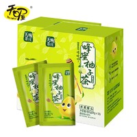 Ten Wow 天喔 茶庄蜂蜜柚子茶420g(35g*12袋) 年货送礼礼盒热饮冲泡水果茶