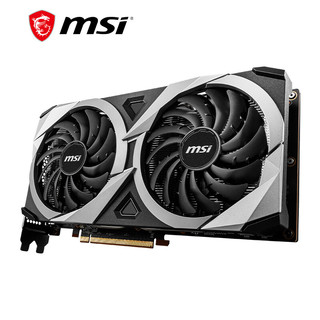 MSI 微星 Radeon RX 6700 XT MECH 2X 12G OC 电竞游戏设计电脑显卡