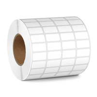 fangtek 铜版标签纸 四排 25mm*15mm 10000张