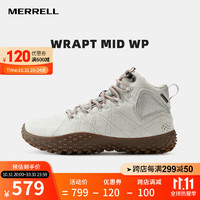 MERRELL 迈乐 女鞋 WRAPT MID WP 户外休闲鞋 露营鞋轻便耐磨简约鞋 J035994
