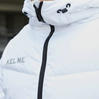 KELME 卡尔美 男子运动羽绒服 3881407 白色 XXXXL