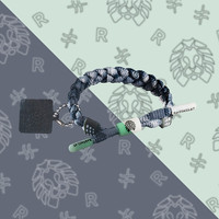 百亿补贴：RASTACLAT 情侣鞋带手链 蓝绿经典款