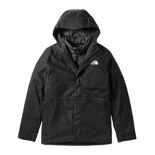 THE NORTH FACE 北面 男子三合一冲锋衣 NF0A4UDD-JK3 黑色 L