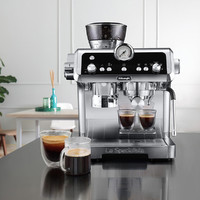 De'Longhi 德龙 半自动咖啡机家用泵压智能研磨一体意式EC9355.M