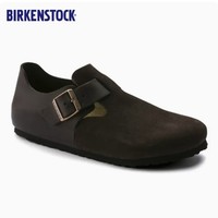 BIRKENSTOCK 勃肯 London系列 牛皮绒面软木休闲鞋 BSLONB40