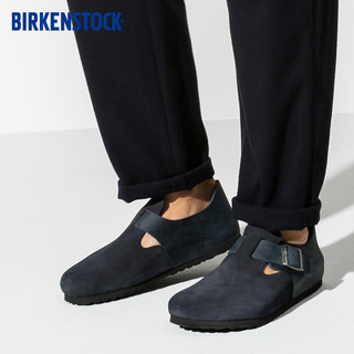 BIRKENSTOCK软木休闲鞋男女同款进口 绒面London系列