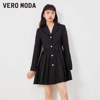 VERO MODA 女士爱心钻扣连衣裙 32237D015