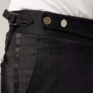 VICUTU 威可多 男士西裤 VRS19321965T 黑色 180/93A