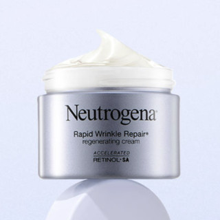 Neutrogena 露得清 护肤套装 (维A醇抗皱修护新生面霜48g+温和洁面皂40g*2)