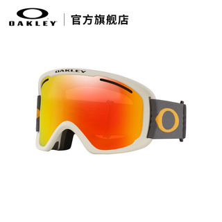 Oakley欧克利滑雪眼镜装备女柱面防雾O Frame 2.0 PRO XL 火红色0OO7112-17