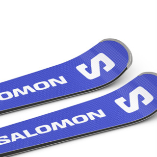 salomon 萨洛蒙 E S/RACE SL 10 + M12 GW F80 中性滑雪双板 蓝色 160cm