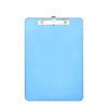 wilion 惠朗 7405 A4透明强力金属书写板夹 蓝色 单个装