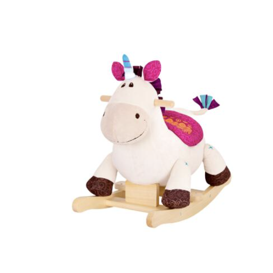 B.Toys 比乐 BX1660Z 摇摇马 独角兽款 笨笨
