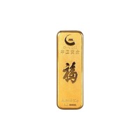 中国黄金 福字薄片投资金条 30g Au9999