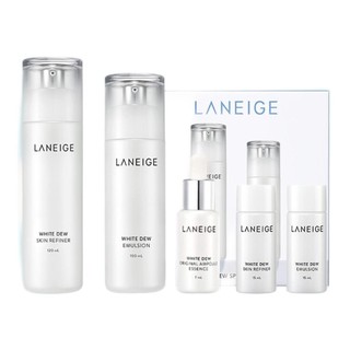 LANEIGE 兰芝 臻白晶透水乳套装(水120ml+乳液100ml) 护肤品套装 礼物送女友