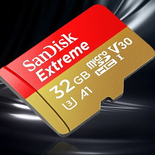 SanDisk 闪迪 至尊极速系列 A2U3V30 Micro-SD存储卡 32GB（U3，A2，V30）