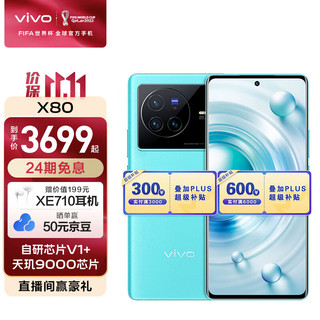 vivo X80 5G手机 8GB+128GB 假日