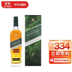 JOHNNIE WALKER 尊尼获加 绿岛 苏格兰 调和型威士忌 洋酒 1000ml