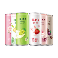 RIO 锐澳 微醺系列 6罐6口味 微醺 330ml*6 低度鸡尾酒