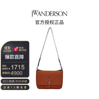 JWANDERSON J W Anderson 奢侈品男女同款单肩船锚包棕红色HB0387-FA0029-405-O/S