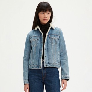 限尺码：Levi's 李维斯 女士牛仔夹克 36136-0000