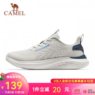 CAMEL 骆驼 Q态氢 男子跑鞋 XSS2210015 一度灰/蓝 42