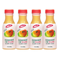 innocent 天真 努力的苹果 鲜榨NFC果汁 330ml*4瓶