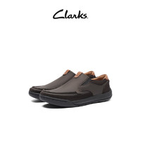 PLUS会员：Clarks 其乐 Ashcombe Slip 男士一脚套休闲皮鞋 261619097